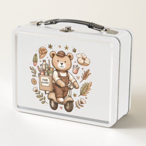 Food Delivery  Metal Lunch Box