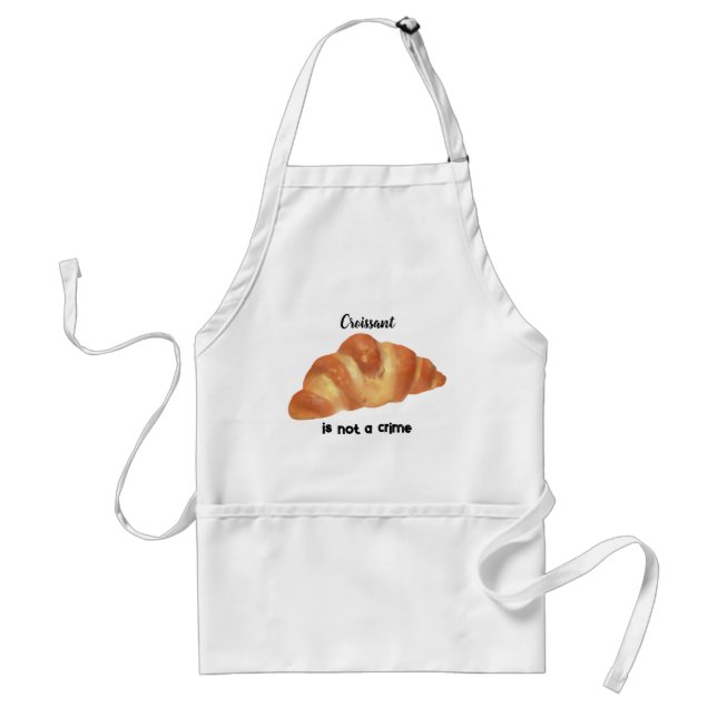 Food Design Croissant Apron (Front)