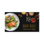 Food Design Personal Chef Catering Business Card Food Design Personal Chef Catering Business Card