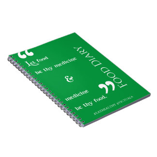 Food Diary (#Victuals) Notebook