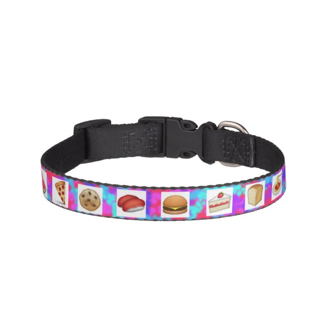 Food Emoji Dog Collar (Front)
