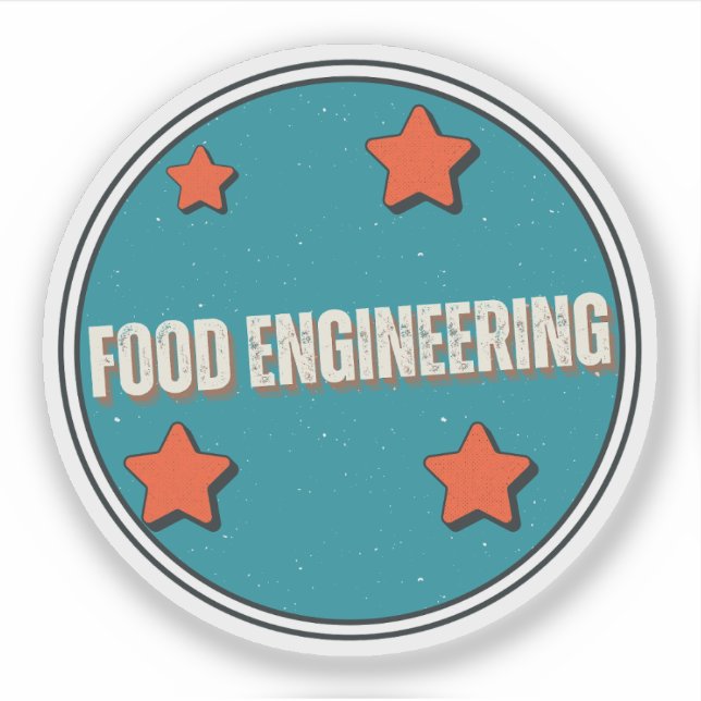 Food Engineering Sticker (Front)