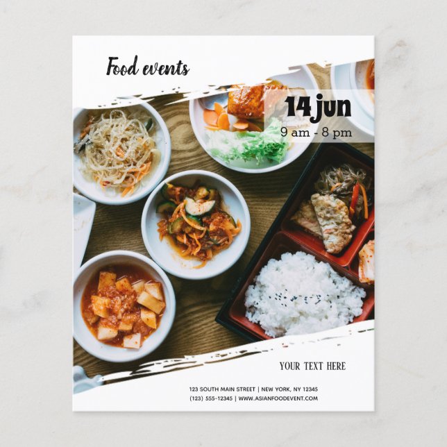 Food event flyer (Front)