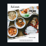 Food event flyer<br><div class="desc">Available as flyer and business card. Did you know that you can transfer this design to any products that you want by yourself. If you don't know how,   please check my post to see how to do: bit.ly/transferdesign</div>