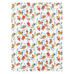 Food fairy party tablecloth