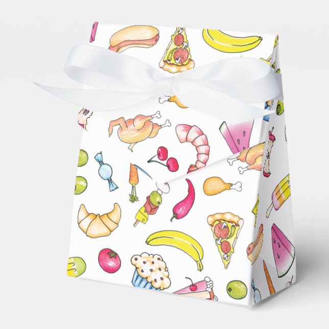 Food Favor Boxes (Front Side)