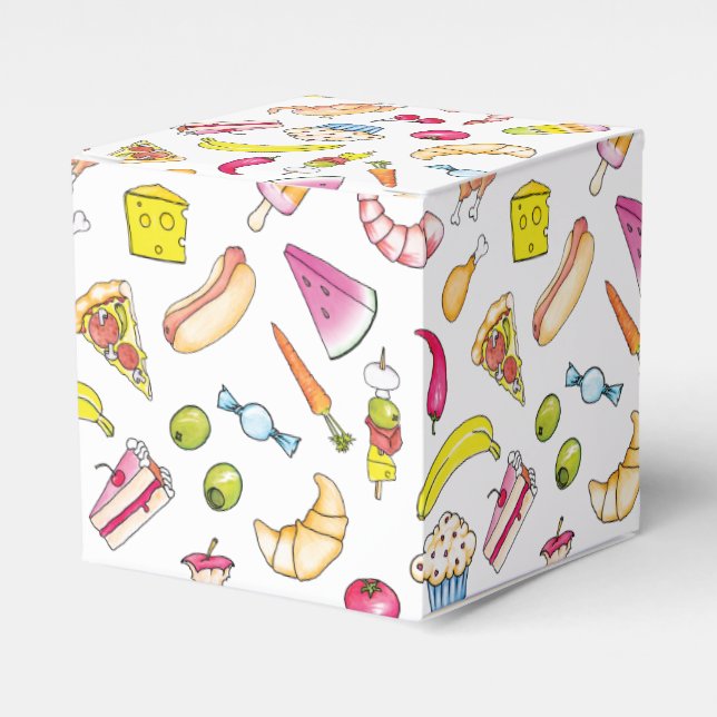 Food Favor Boxes (Front Side)