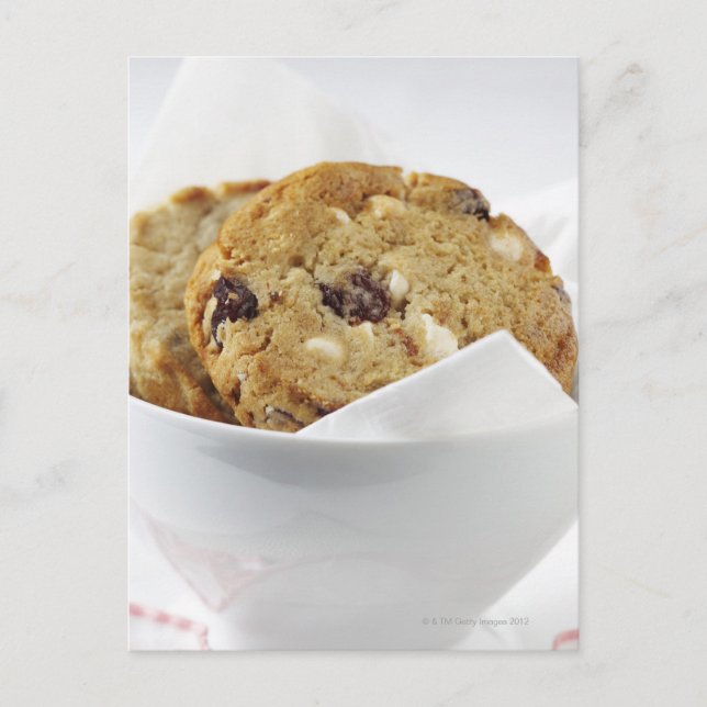 Food, Food And Drink, Cookie, Dessert, Cherry, Postcard (Front)