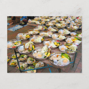 Food for a Hindu Festival Postcard