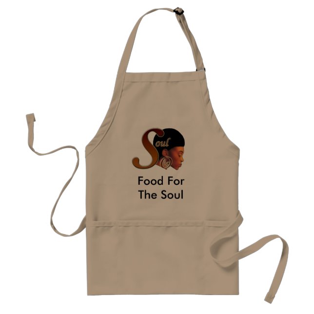 Food For The Soul Adult Apron (Front)