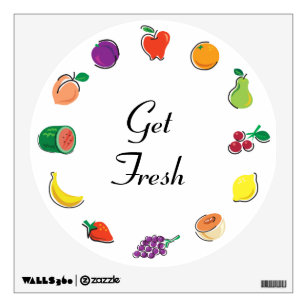 Food For Thought_Circle of Citrus_Get Fresh Wall Decal