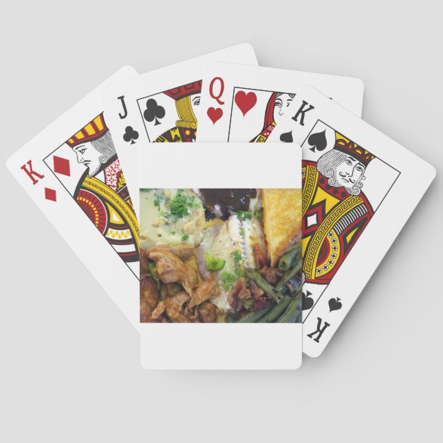 Food for Thought Poker Cards (Back)