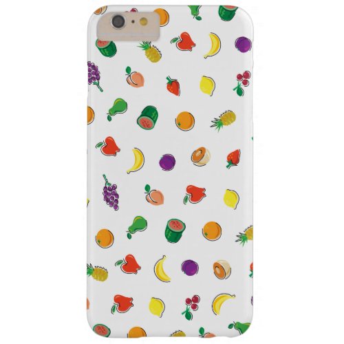 Food For Thought_Totally Fruity_Tasty Pattern Barely There iPhone 6 Plus Case