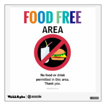 Food Free Classroom Customized Allergy School Wall Decal