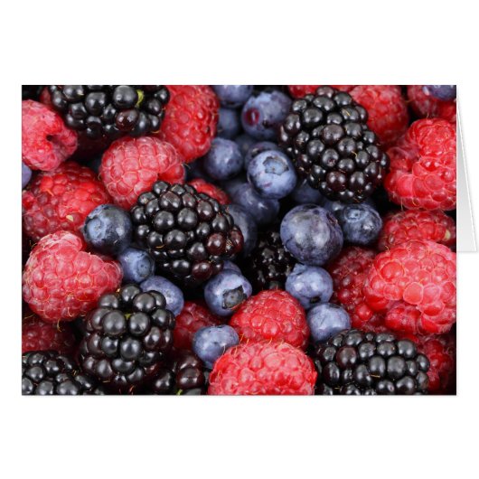 Food Fruit Berries Pattern (Front Horizontal)