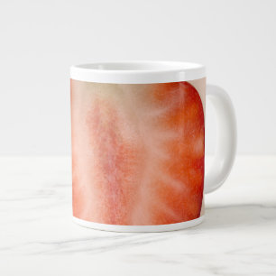 Food - Fruit - Slice of Strawberry Giant Coffee Mug