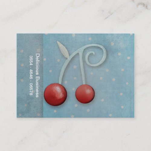 Food Gastronomy Mint Business Card