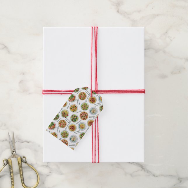 Food Gift Tag (With Twine)