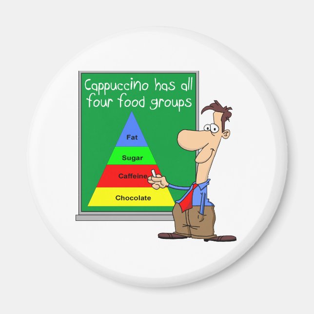 Food Groups Magnet (Front)