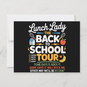 Food Humor Back to School Invitation