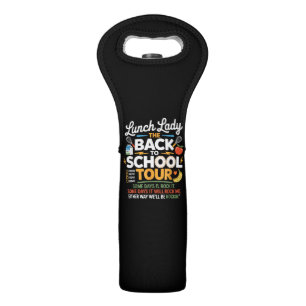 Food Humor Back to School Wine Bag