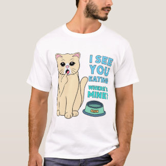 Food Inspector Cat | T-Shirt
