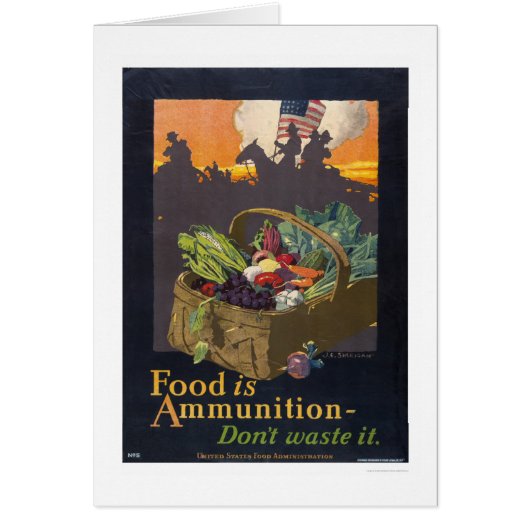 Food is Ammunition Cards (Front)
