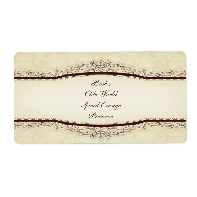 Food Jar Label Zazzle