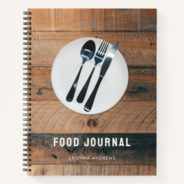 Food Journal Men Women Meal Diary (Front)