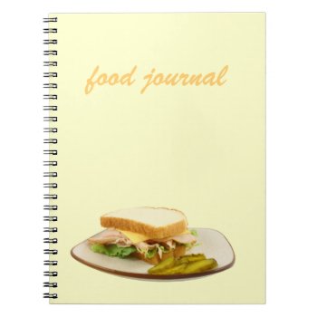 Food Journal Spiral Notebook by KKHPhotosVarietyShop at Zazzle