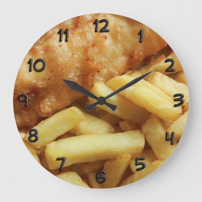 Food Kitchen Wall Clocks (Front)