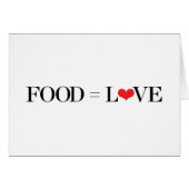 Food = Love (Front Horizontal)