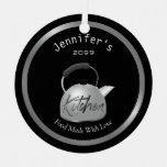 Food Made With Love Teapot Christmas Ornament 