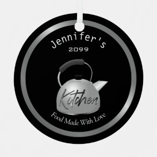 Food Made With Love Teapot Christmas Ornament