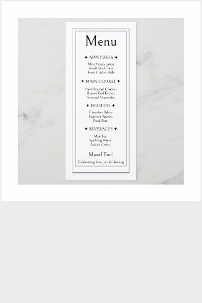 Food Menus