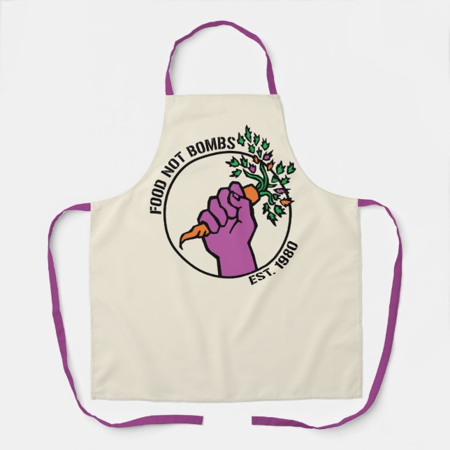 Food Not Bombs Apron (Front)