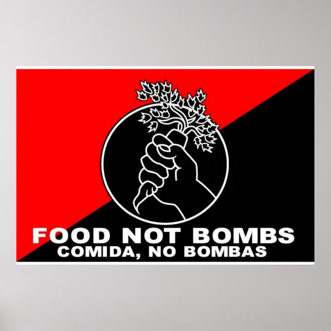 food not bombs poster (Front)