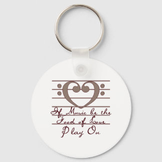 Food of Love Keychain