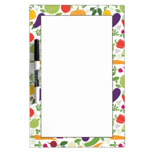 Food on a white background Dry-Erase board
