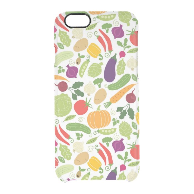 Food on a white background uncommon iPhone case (Back)