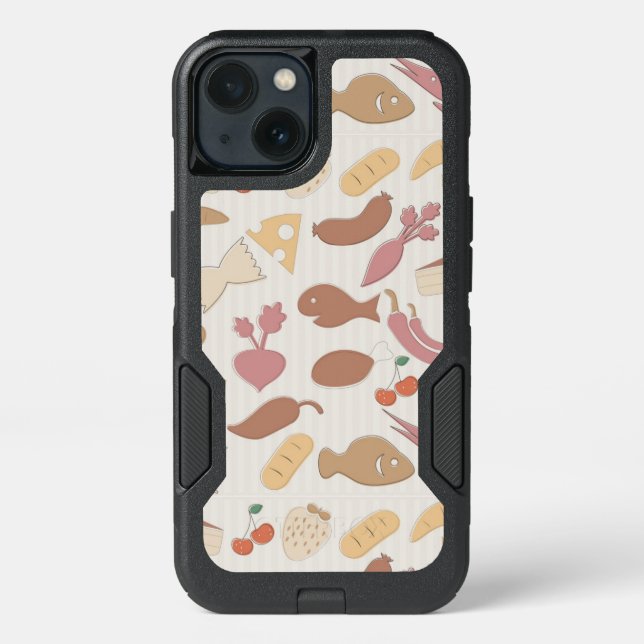 Food Pattern 2 2 Otterbox iPhone Case (Back)