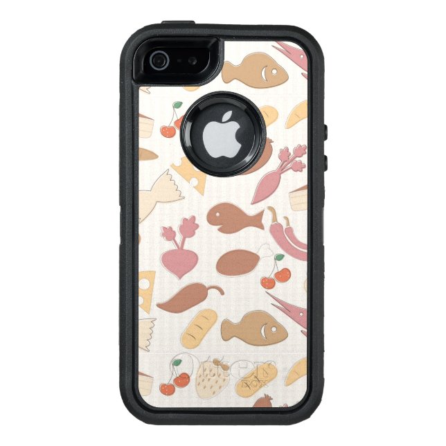Food Pattern 2 2 Otterbox iPhone Case (Back)