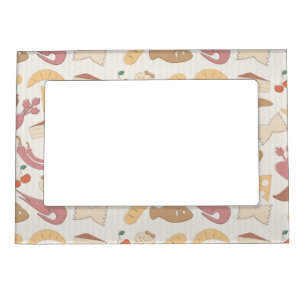 Food Pattern 2 Magnetic Frame