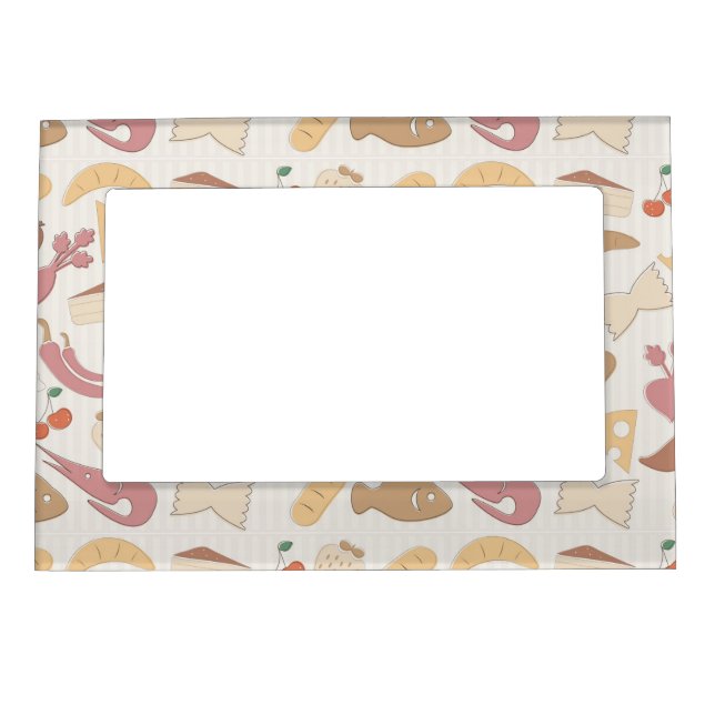 Food Pattern 2 Magnetic Frame (Front)