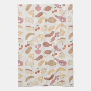 Food Pattern 2 Towel