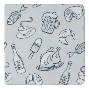 Food Pattern 2 Trivet