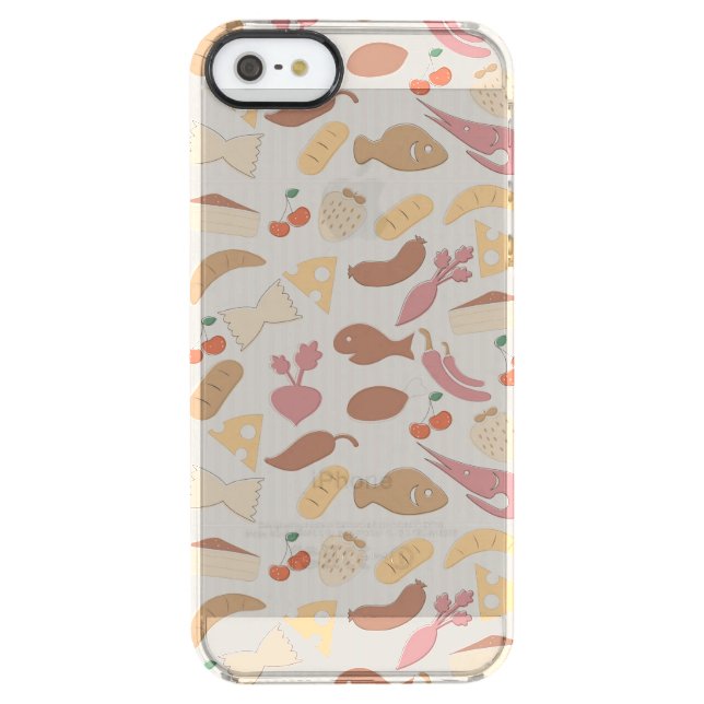 Food Pattern 2 Uncommon iPhone Case (Back)