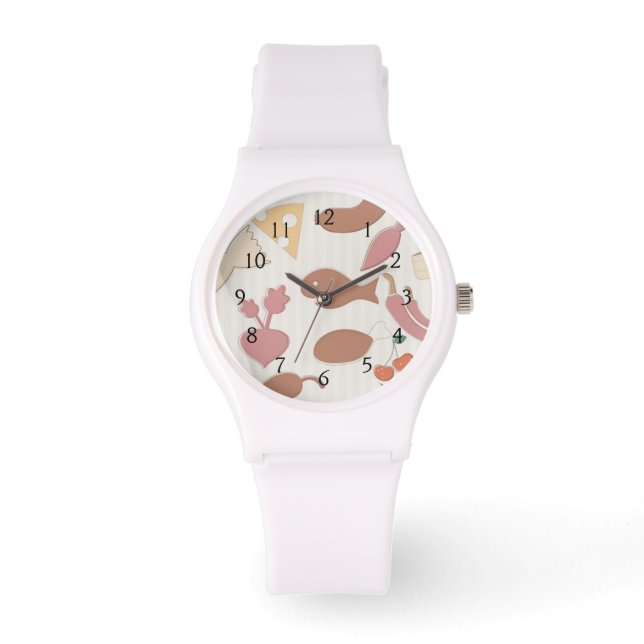 Food Pattern 2 Watch (Front)