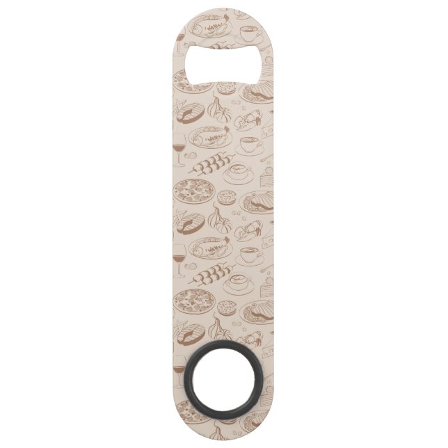 Food Pattern 3 2 Bar Key (Front)