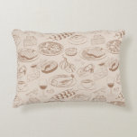 Food Pattern 3 Decorative Pillow